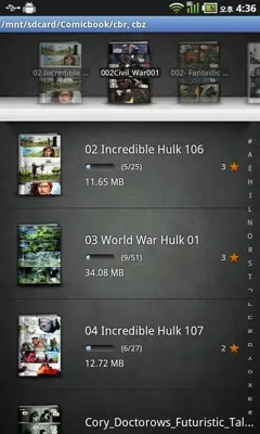 Comic Viewer android App screenshot 3